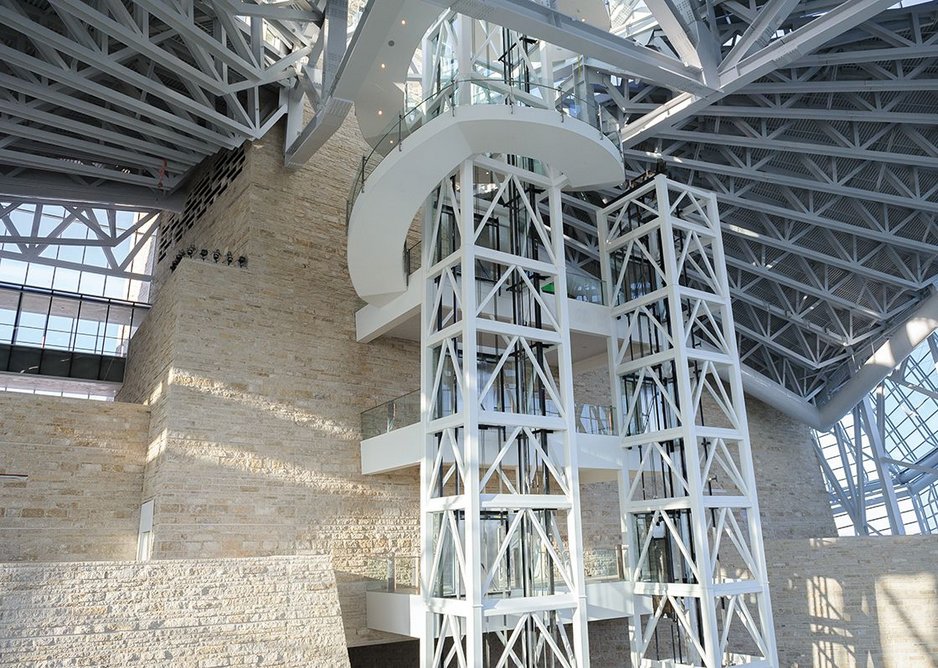 Limestone meets steel as the engineering is celebrated.