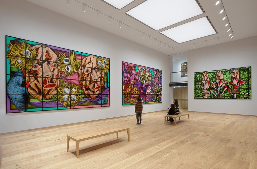 The Gilbert & George Centre by SIRS Architects. Credit: Prudence Cuming © The Gilbert & George Centre