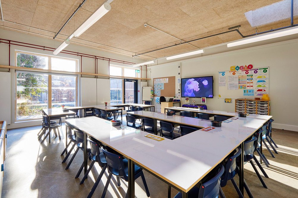 St Mary’s Catholic Voluntary Academy by Hawkins\Brown. Credit: Matthew Ling
