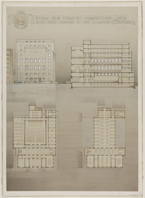 Vine & Vine, highly commended competition entry for 66 Portland Place competition.