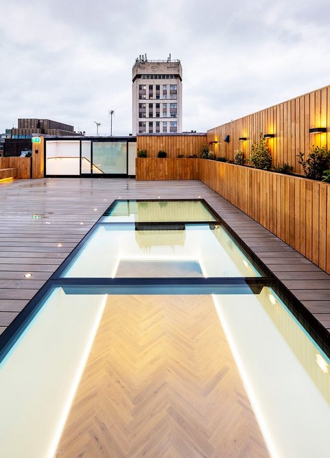 A roof terrace typically adds 12 per cent to the value of a London commercial property.