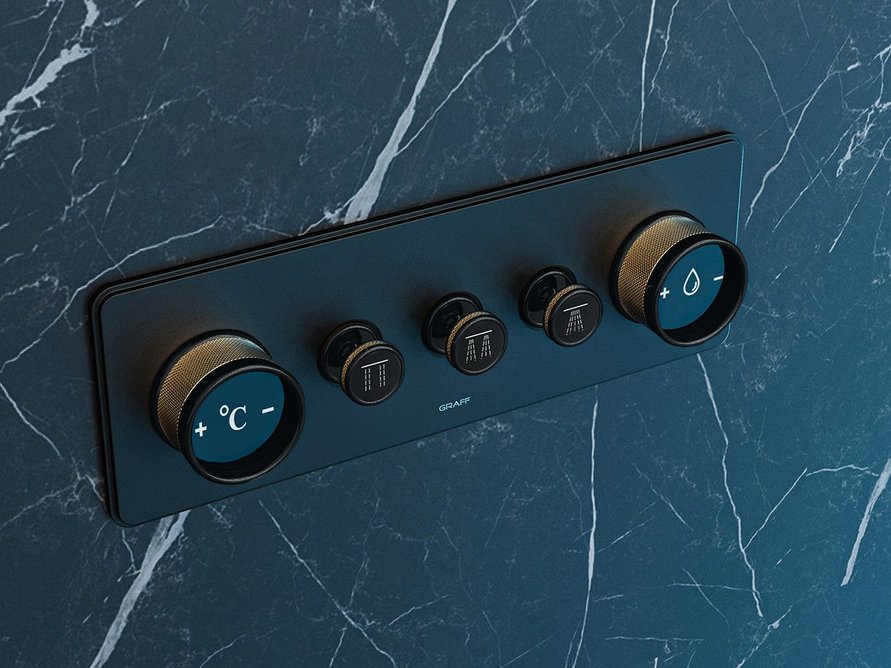 Easy-to-use controls available in 26 individual or two-tone paired finishes.