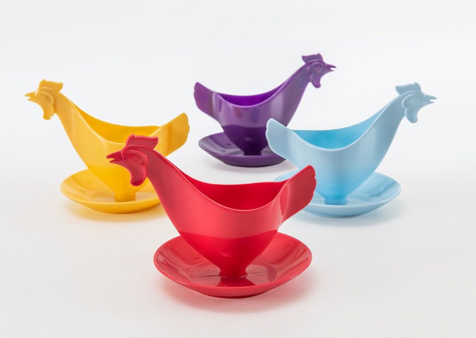 Huhn egg cup (chicken), designed by Josef Böhm, (1970s).