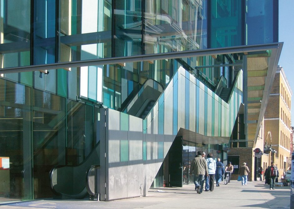 The Ideas Store in Whitechapel, London, for Tower Hamlets Borough Council was shortlisted for the Stirling Prize in 2006.