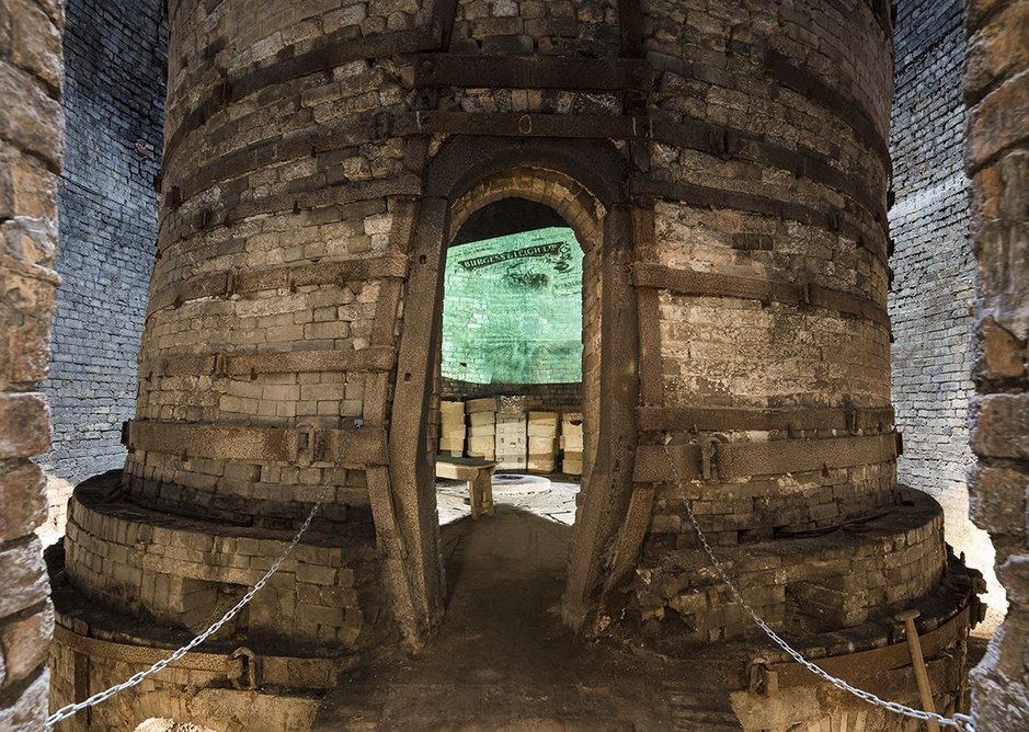 An old kiln at Middleport Pottery.