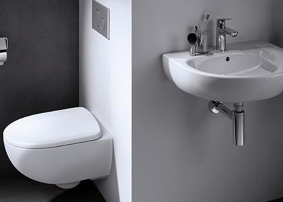 Geberit Selnova Compact from the Select Collection for stylish small spaces.