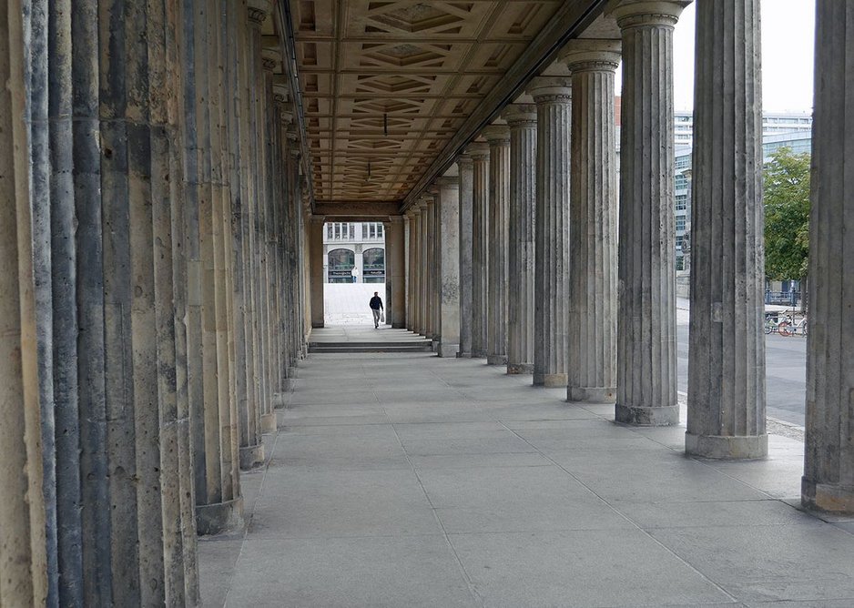 The 19th century Museum island colonnades by Stüler.