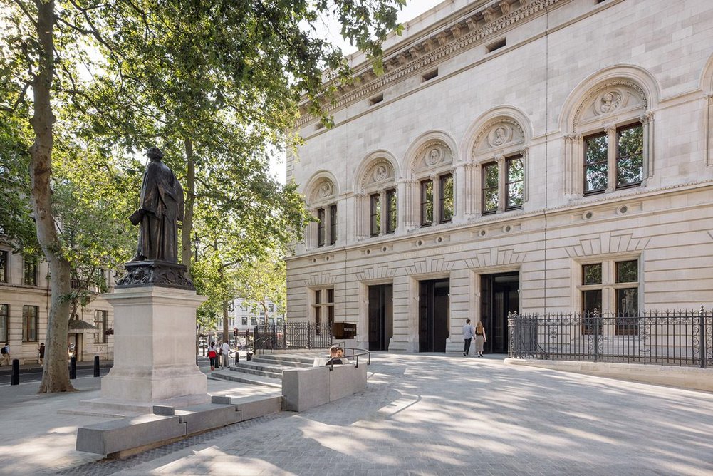 National Portrait Gallery, Westminster, by Jamie Fobert Architects with Purcell.