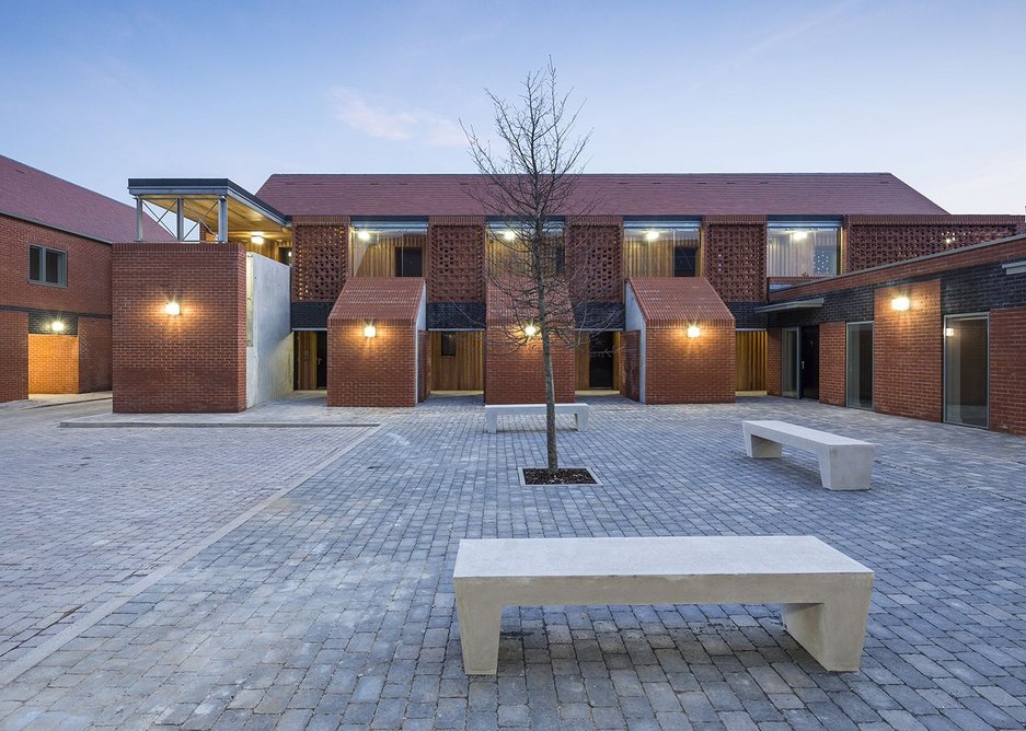 Access and overlooking are critical at Hargood Close, Colchester.