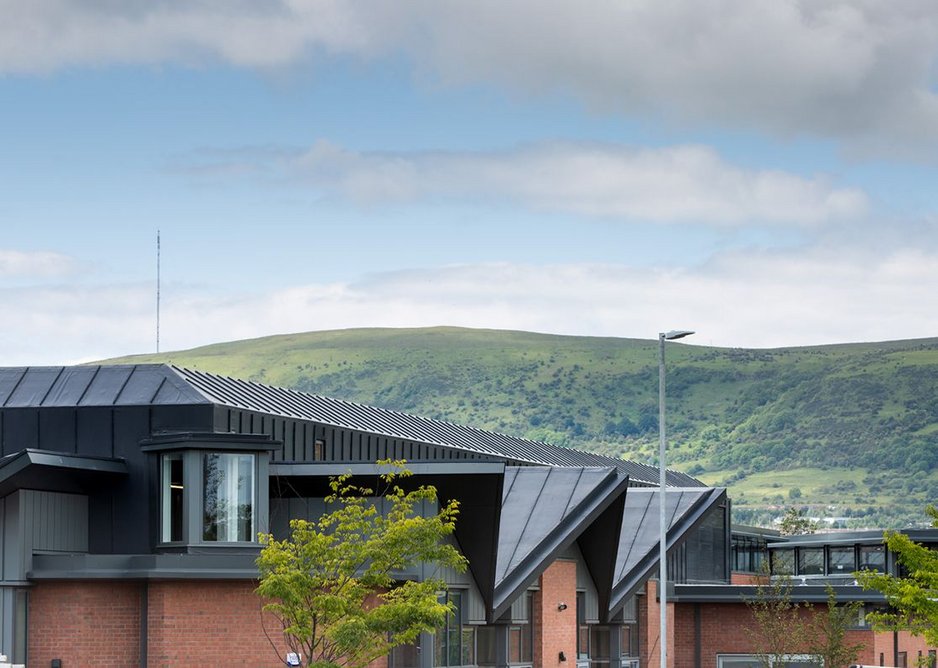 The wards are overlooked by the green hills surrounding Belfast. Credit Donal McCann