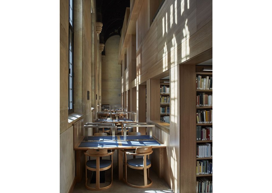 Magdalen College Library by Wright & Wright Architects.