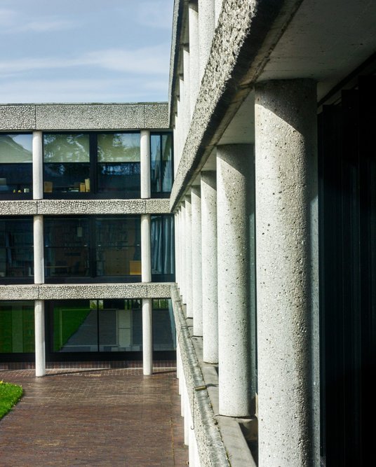 Wolfson College's Berlin Quad.