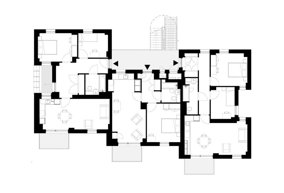 First floor plan.