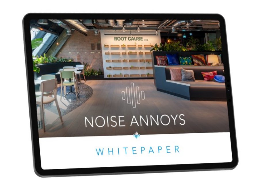 Oscar Acoustics' whitepaper 'Noise Annoys': making sure there are spaces for collaboration, concentration and connection is important.