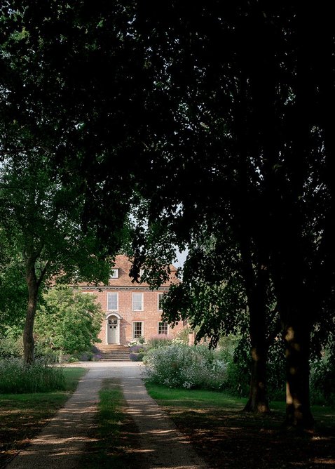 View towards the main house.