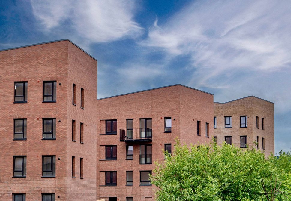Developed by New City Vision, The Foundry consists of 206 mixed-tenure apartments in the south side of Glasgow.