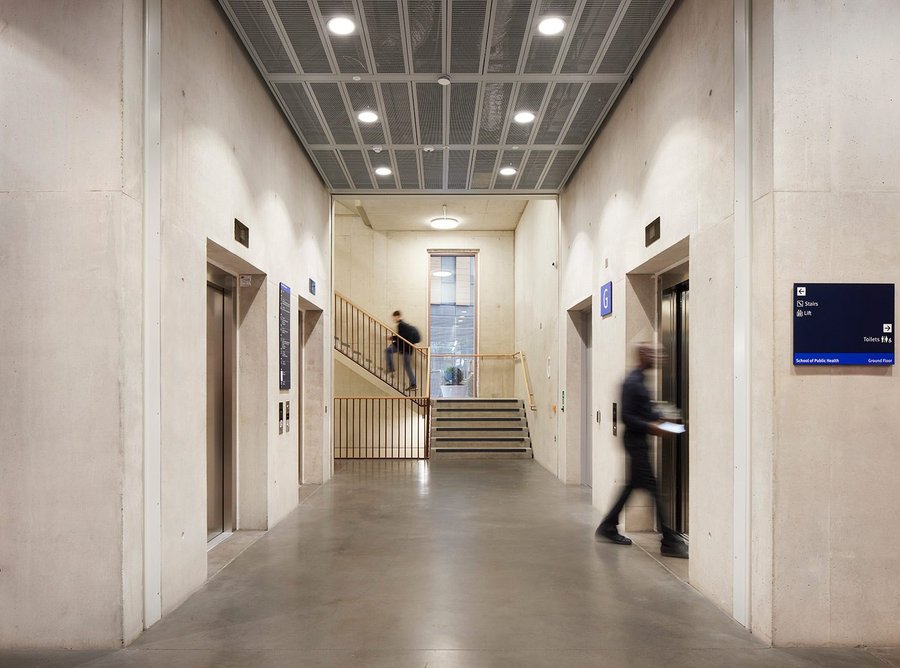 Structure and materiality are exposed where possible.