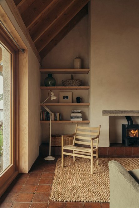 Doors were made using timber offcuts.