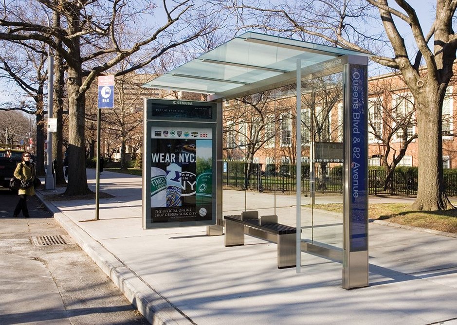 2007: New York street furniture, New York, NY, USA.