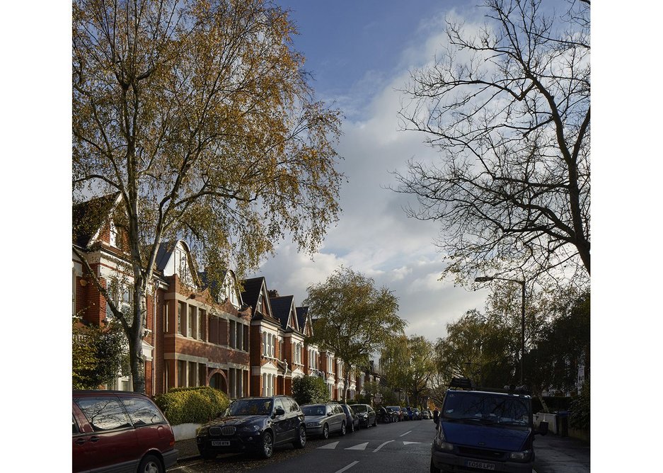 Urbanely in keeping with Edwardian terraced Dulwich