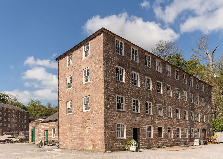 James Boon Architects, feasibility study for the grade 1 listed Cromford Mills, Derbyshire. The study was funded by the Architectural Heritage Fund and National Lottery for the conversion of the mills into a café and offices.