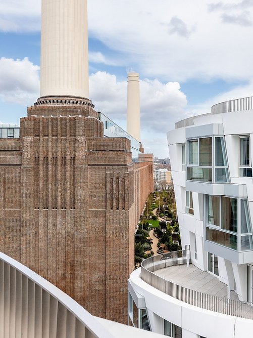 Roof terrace and enclosed winter gardens.