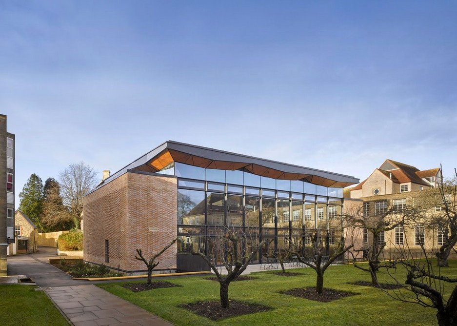 The orchard and the library.