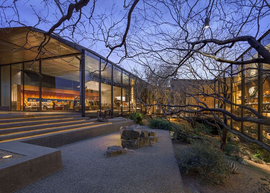 Desert courtyard house by wba