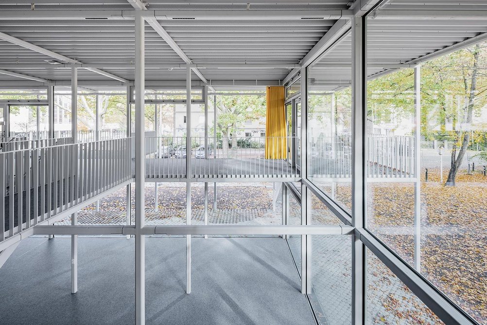 The mix of double and single storey spaces was crucial to ensuring the pavilion’s longevity.