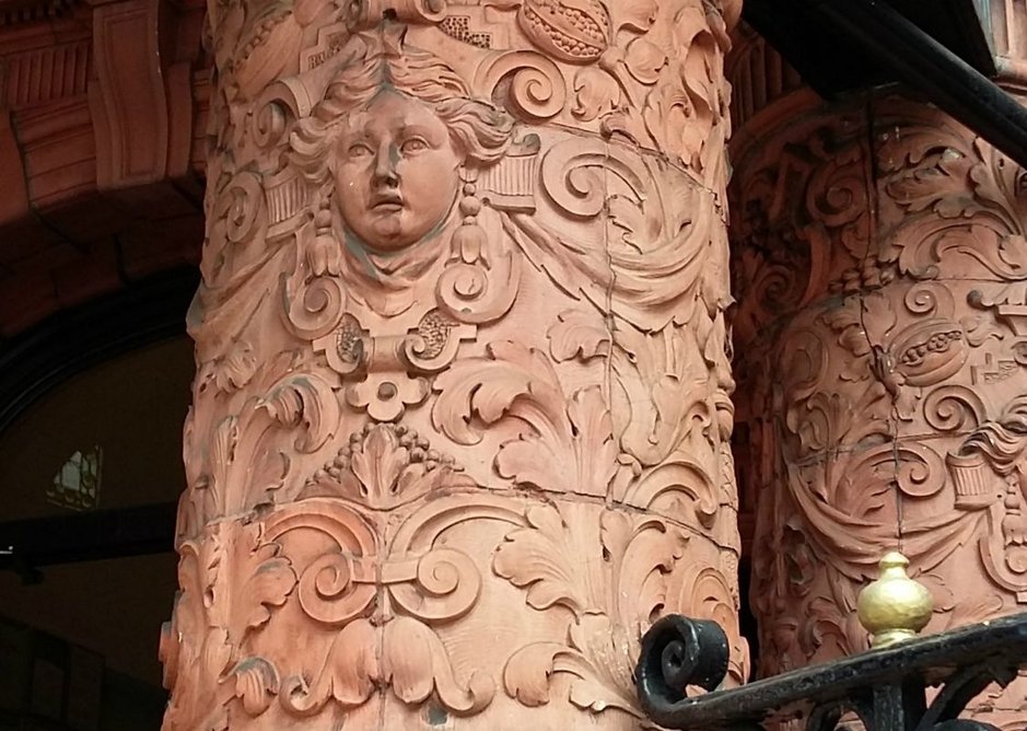 Historic terracotta in Leeds.