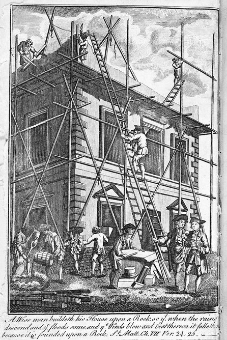 Early waves of the housing boom in the 1770s – a trend that would lead to the rise of general contracting.