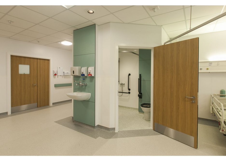 Trovex Hygidoors at Colchester Hospital