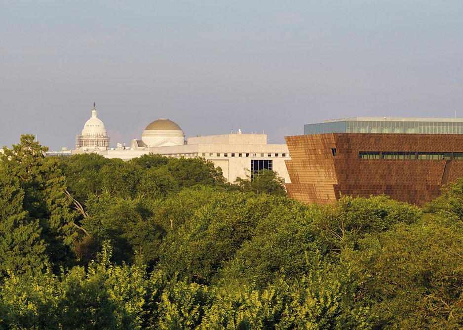 The African Crown from above the canopy of the National Memorial Park.