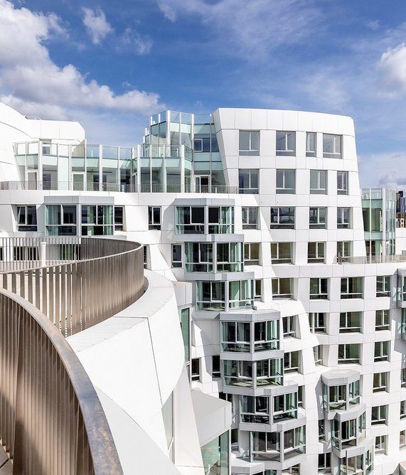 Roof terrace and enclosed winter gardens.