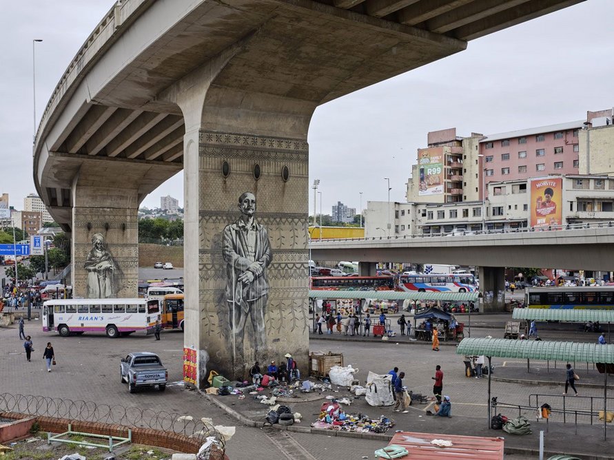 Warwick Junction, Durban, South Africa, photographed for Asiye eTafuleni, 2019.