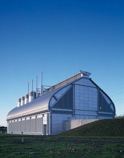 Abbey Mills Pumping Station, Stratford, completed by Allies and Morrison in 1997.