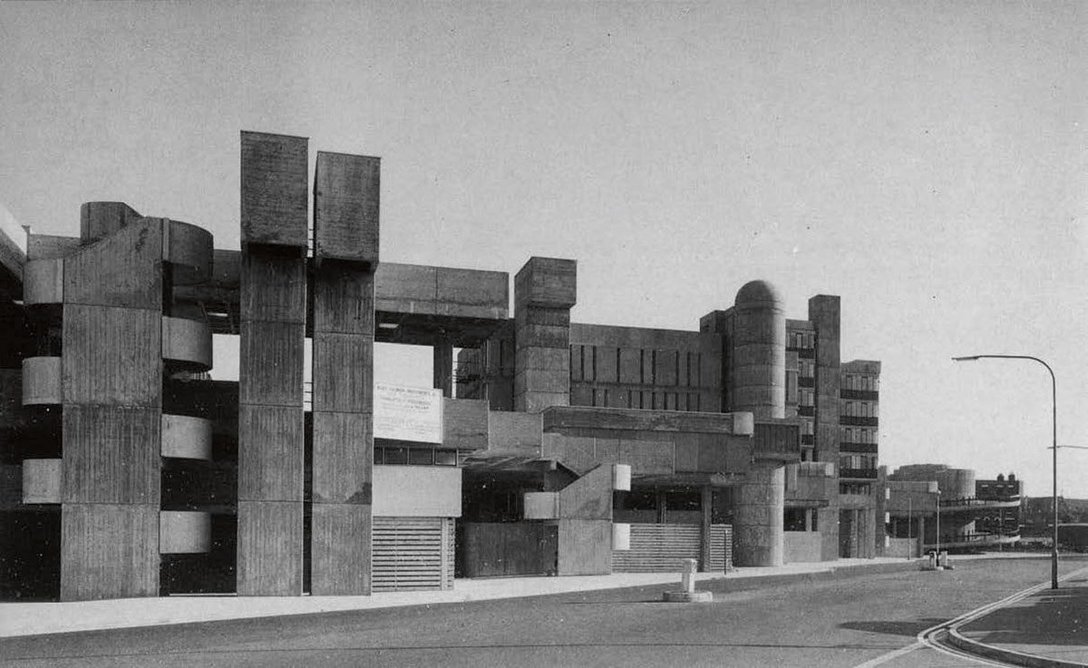 The Tricorn  Centre, Portsmouth. built by the Owen Luder Partnership in the mid-1960s and demolished in 2004, is featured in Megastructure.