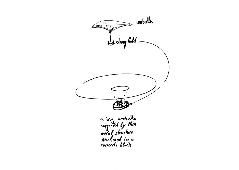 Sketches for the design of 2017's Serpentine Pavilion.