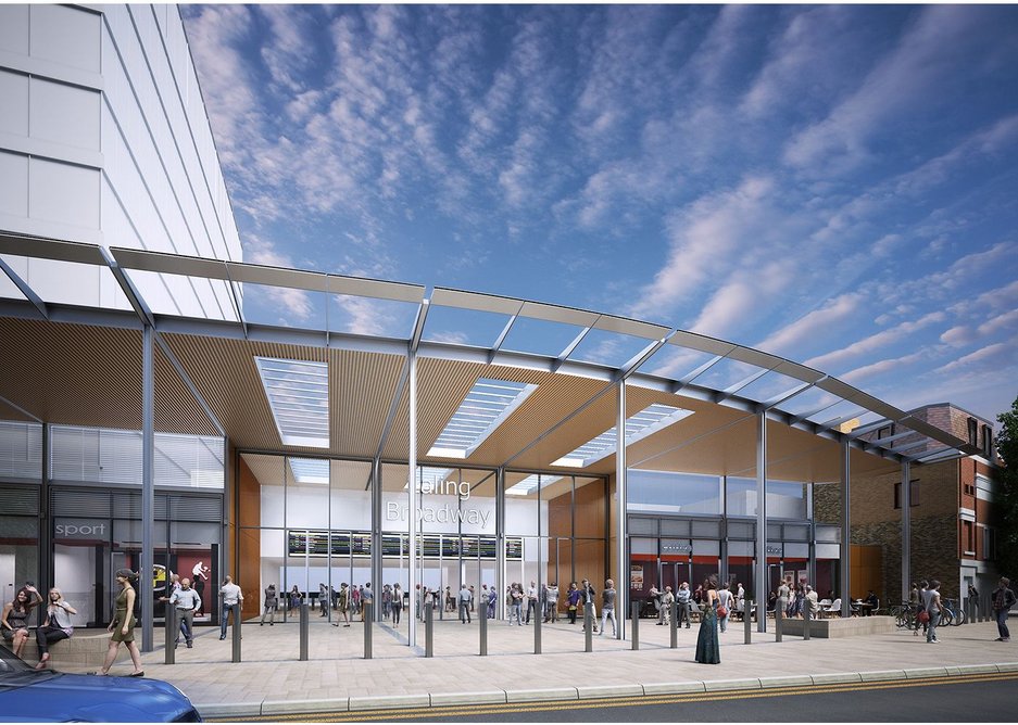 Ealing Broadway station gets the Crossrail upgrade from Bennetts.