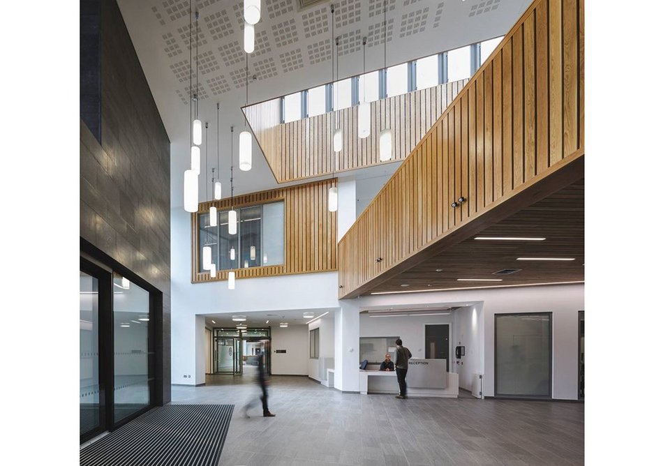 Warm welcome at Omagh Hospital: An engaged and informed relationship between the client, design and user teams, and the contractor has delivered an exemplary healthcare building.