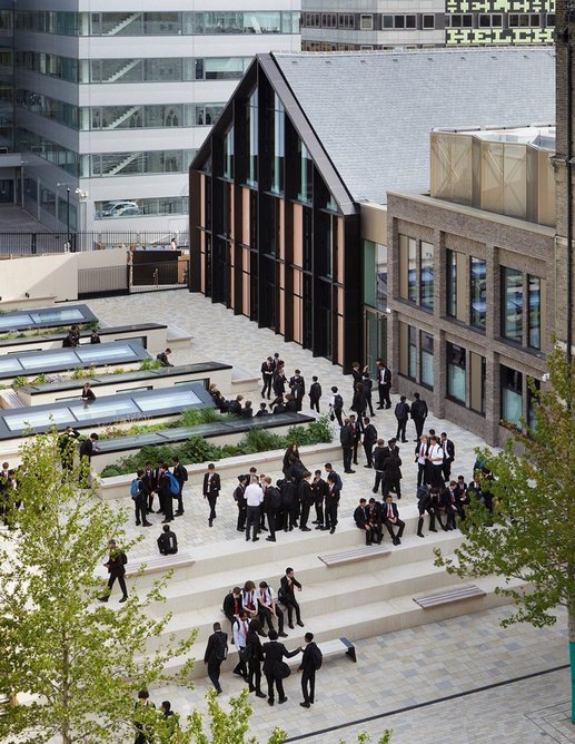 Central Foundation Boys’ School by Hawkins\Brown. Credit: Jack Hobhouse