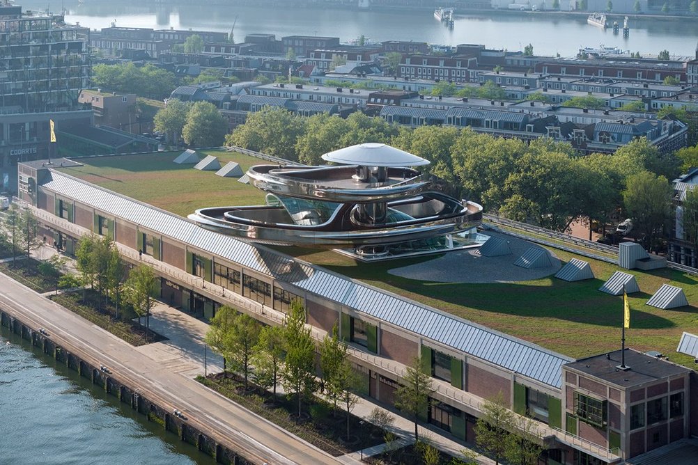 The Tornado offers a disorientating journey up through Rotterdam’s new museum of migration.