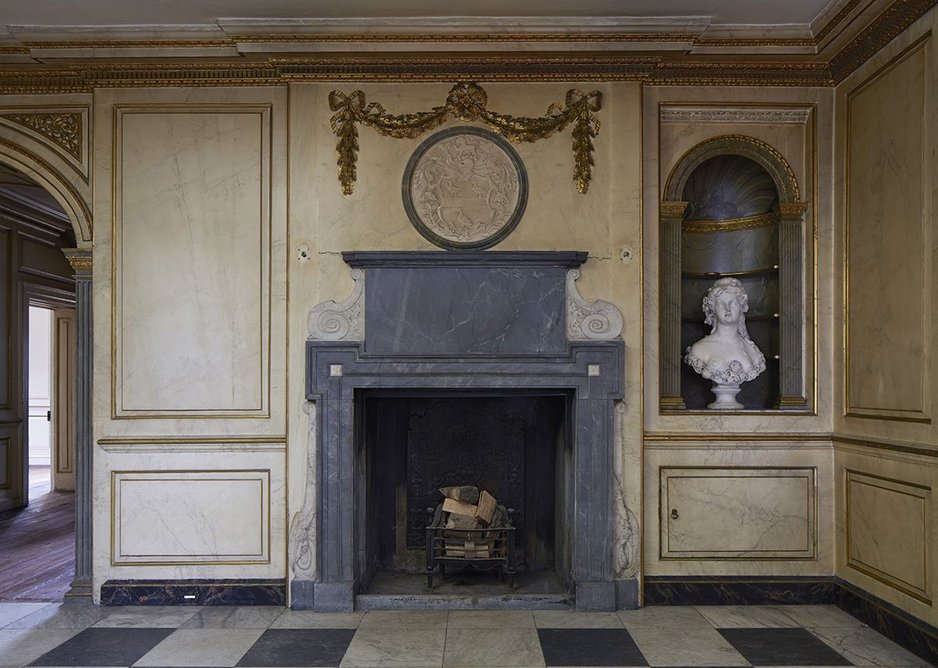 Hallway at Rainham Hall.