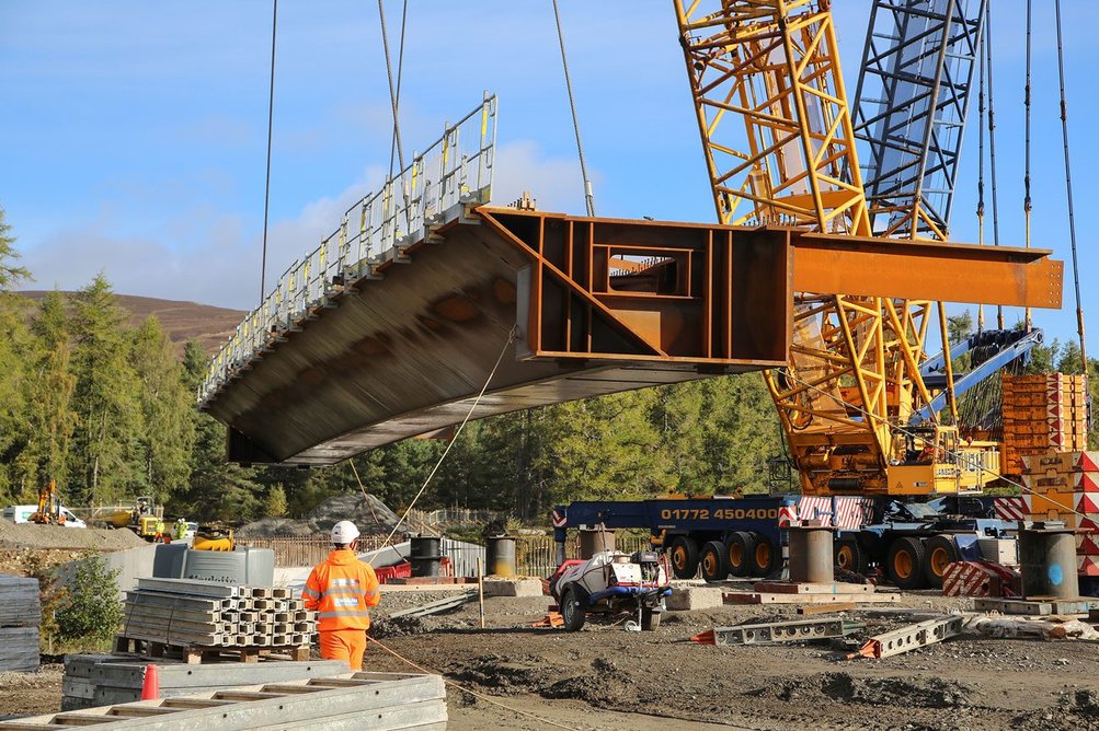 Gairnshiel Jubilee Bridge.