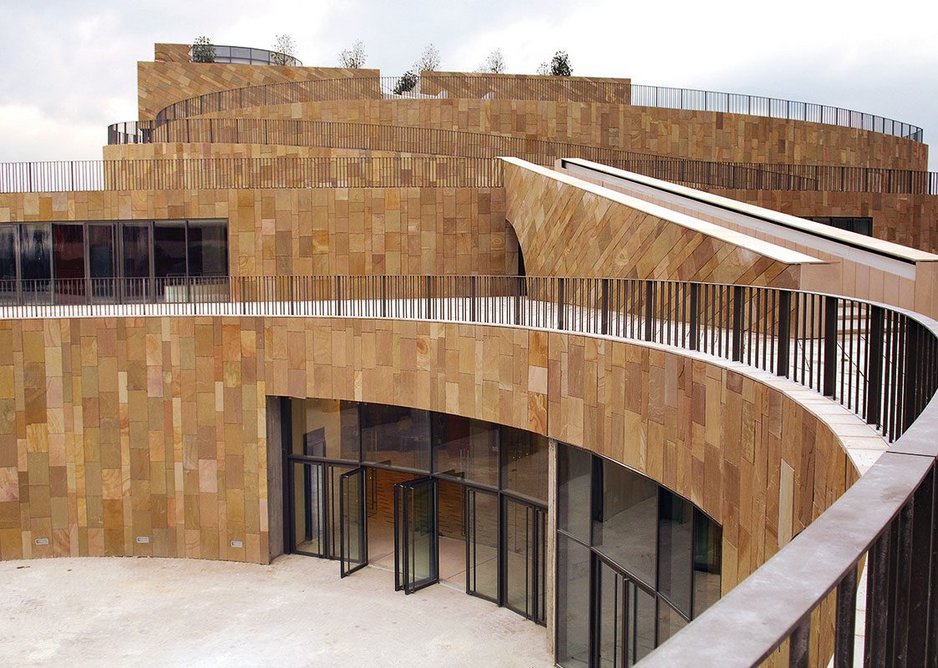 Grand Théâtre de Provence in Aix, completed by Gregotti e Associati in 2007.