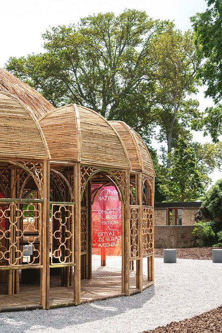 The intervention marks Qatar’s first official participation at the Venice Biennale. Credit: Gregory Gestner