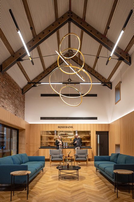 Rosebank Distillery.