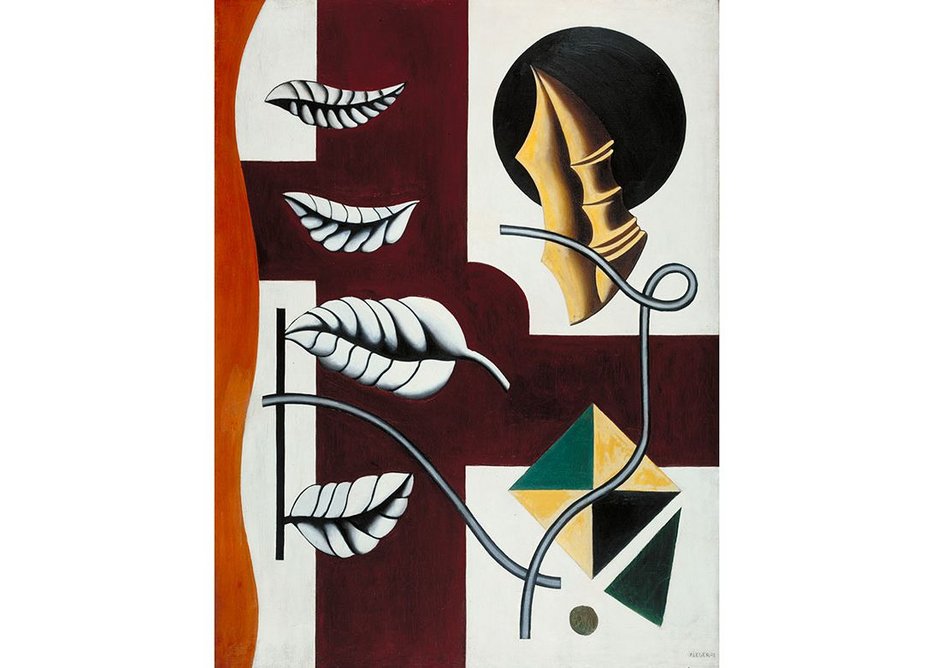 Leaves and Shell (Feuilles et coquillage) 1927 by Fernand Léger, 1881-1955. Tate: Purchased 1949.