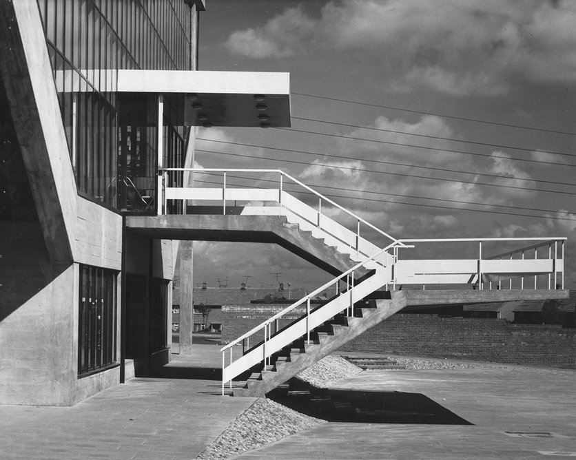 Felling Swimming Baths designed by Napper Architects, c. 1964.