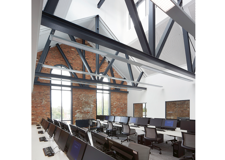 Study spaces in the old south block each have presence and character.